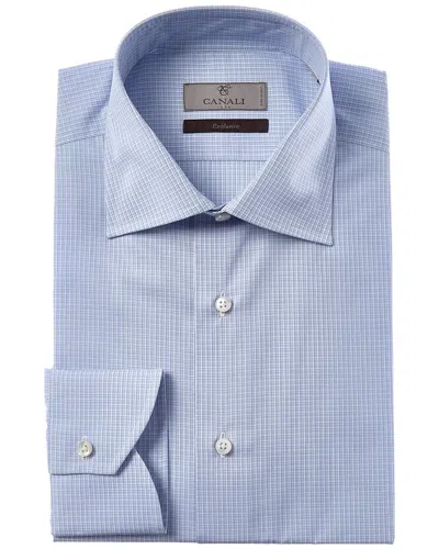 Canali Dress Shirt In Blue