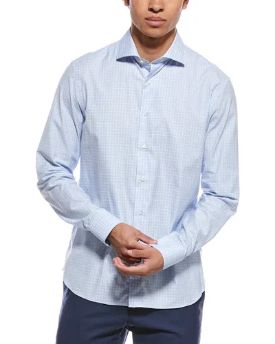 Canali Dress Shirt In Blue