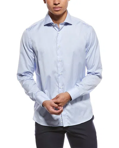 Canali Dress Shirt In Blue