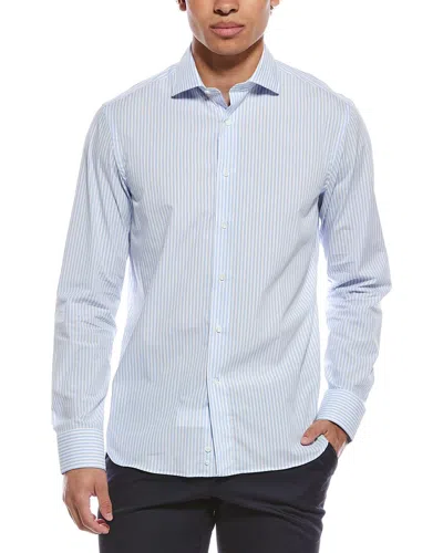 Canali Dress Shirt In Blue