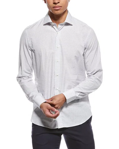Canali Dress Shirt In Animal Print