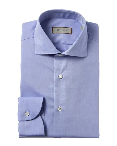 Canali Dress Shirt In Blue