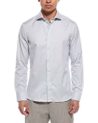 Canali Dress Shirt In Neutral