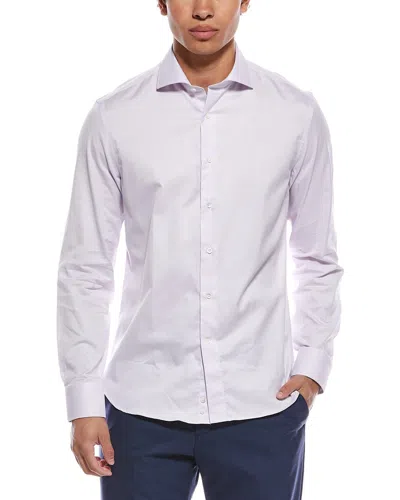 Canali Dress Shirt In Neutral