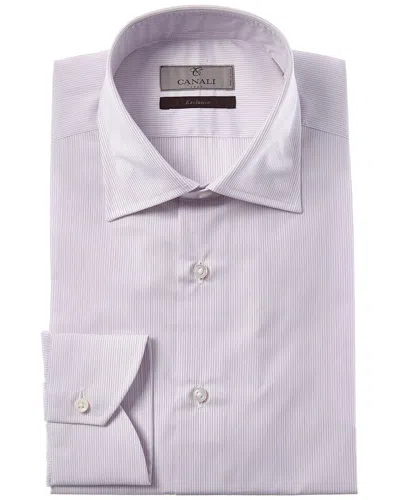 Canali Dress Shirt In Purple