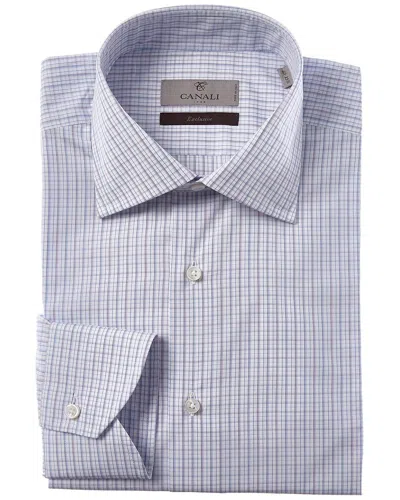 Canali Dress Shirt In Purple