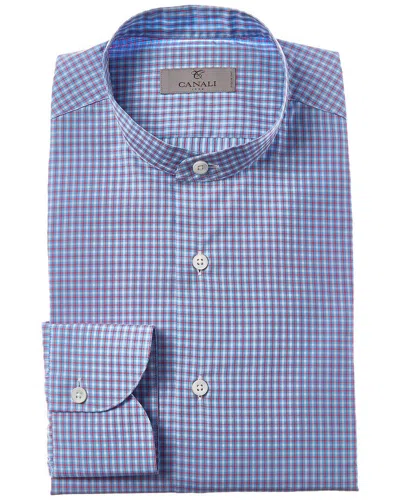 Canali Dress Shirt In Purple