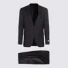 Canali Wool Two-piece Tuxedo Suit In Blue