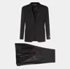 Canali Dresses Blacks And Greys In Black