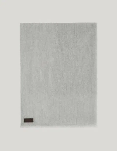 Canali Écharpe En Cachemire Gris In Gray