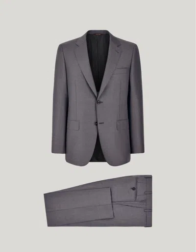 Canali Exclusive Gray Single-breasted Pure 150's Wool Suit
