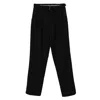 Canali Casual Pants With Belt Loops In Black