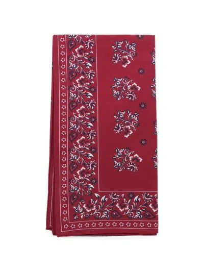 Canali Floral-print Bandana In Multi