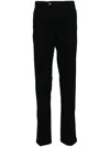Canali Gabardine Chino Trousers In Blue