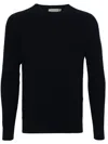 Canali Geometric-pattern Jumper In Blau