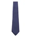 Canali Geometric-pattern Tie In Blue