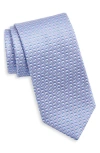 Canali Geometric Silk Tie