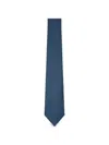 Canali Geometric-pattern Silk-blend Tie In Yellow
