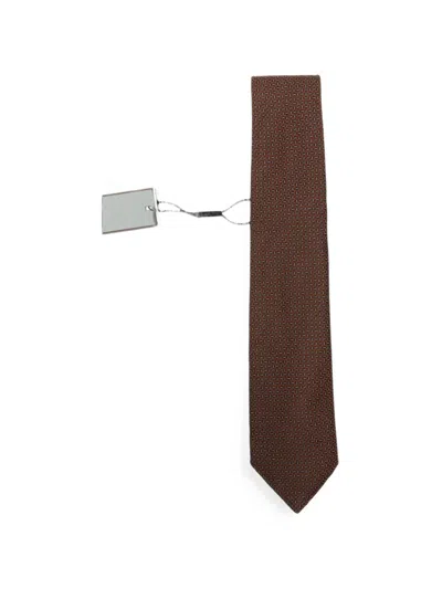 Canali Geometric-pattern Tie In Multi
