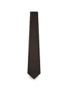 Canali Geometric-pattern Tie In Brown