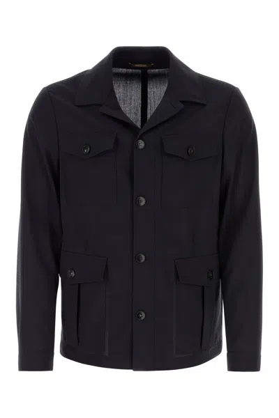 Canali Giacca-50 Nd  Male In Black