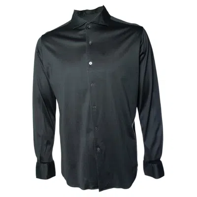 Pre-owned Canali , Green Shirt