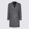 CANALI CANALI GREY WOOL SUIT