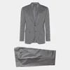 Canali Logo-patch Suit