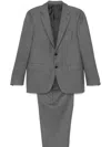 Canali Herringbone-pattern Suit In Grau