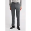 Canali Impeccable Regular Fit Wool Pants In Grey