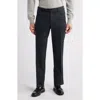 Canali Impeccable Regular Fit Wool Pants In Dark Grey
