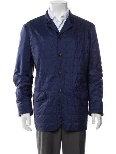 Pre-owned Canali Jacket In Blue