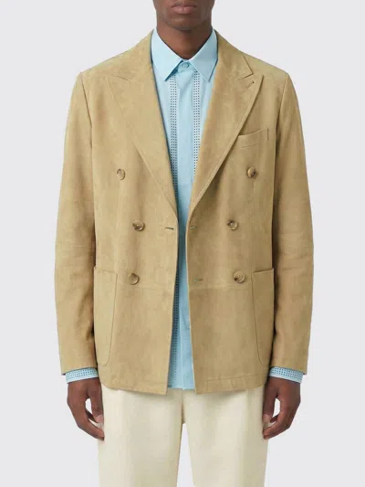 Canali ジャケット  メンズ カラー ベージュ In Neutral