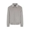 Canali Velvet Bomber In Gray
