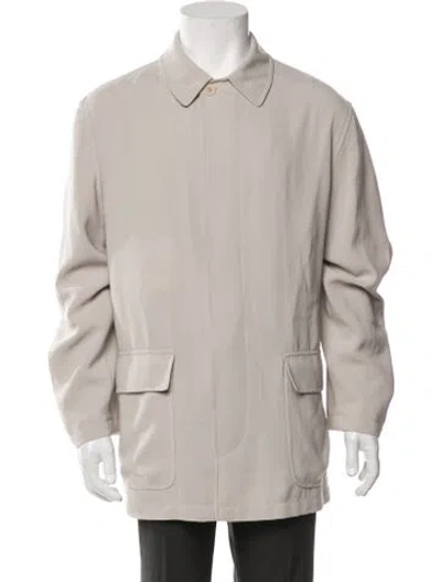 Pre-owned Canali Jacket In Neutrals