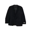 Canali Pocket Two-button Blazer In Blue