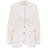 Canali Single Breasted Blazer In Grey