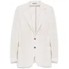 Canali Single Breasted Blazer In Multicolor