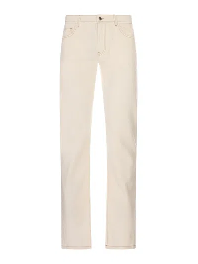Canali Jeans In Neutral