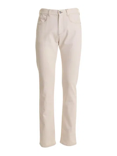 Canali Jeans In White