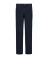 Canali Jeans With Belt Loops In Blue