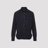 Canali Long-sleeve Button-fastening Shirt In Blue