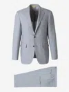 Canali Kei Natura Comfort Suit In Gray