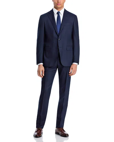 Canali Kei Regular Fit Pinstripe Suit In Blue