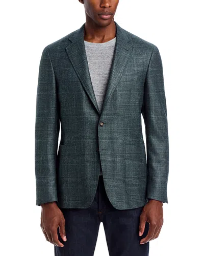 Canali Kei Trim Fit Tonal Plaid Sport Coat In Multi