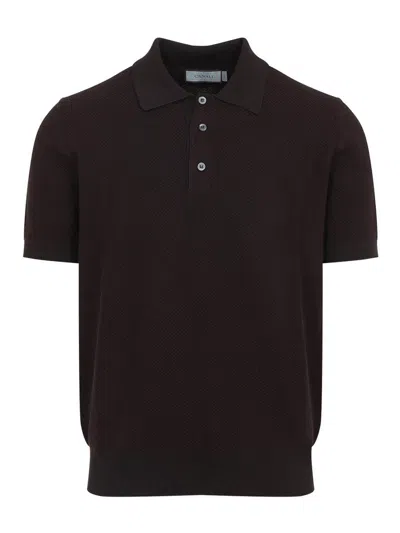Canali Knit Sweater In Black