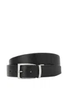 Canali Leather Belt In Brown