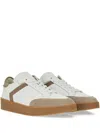 Canali Easy On Low Top Sneaker In White