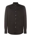 Canali Lightweight-jersey Shirt In Gray