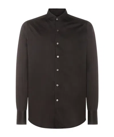 CANALI LIGHTWEIGHT-JERSEY SHIRT